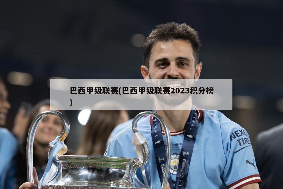 巴西甲级联赛(巴西甲级联赛2023积分榜)