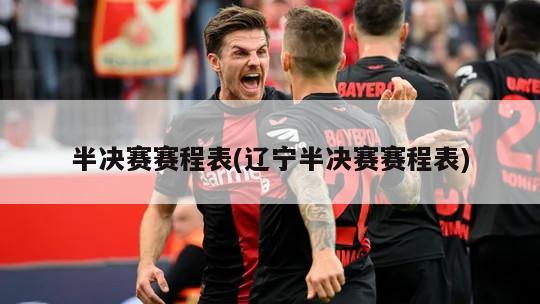 半决赛赛程表(辽宁半决赛赛程表)