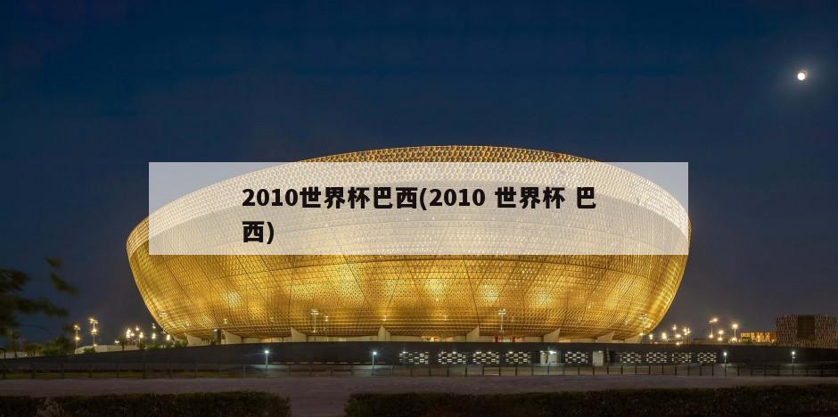 2010世界杯巴西(2010 世界杯 巴西)
