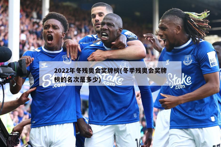 2022年冬残奥会奖牌榜(冬季残奥会奖牌榜的名次是多少)