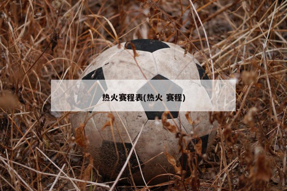 热火赛程表(热火 赛程)